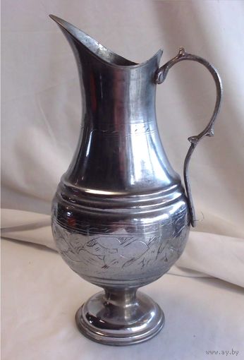 Кувшин Декантер 1,9л МЕДЬ Серебрение Иран