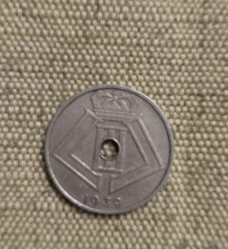 Бельгия, 25 сантимов 1939