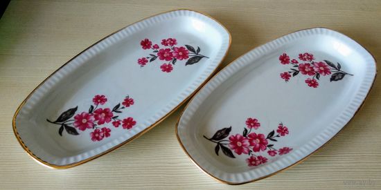 Селедочницы,фарфор, СССР,одним лотом