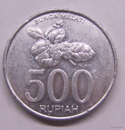 Индонезия 500 рупий 2008 г