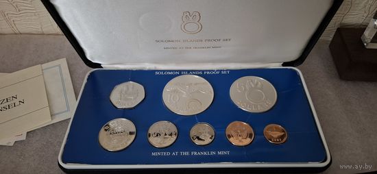 Набор монет Соломоновы острова, 1979г. Серебро.
