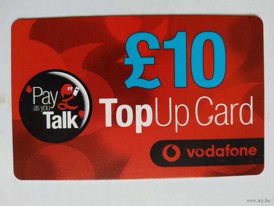 Телефонная карта. Англия