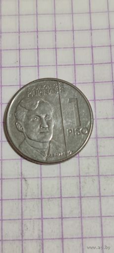 Филиппины 1 писо 2018