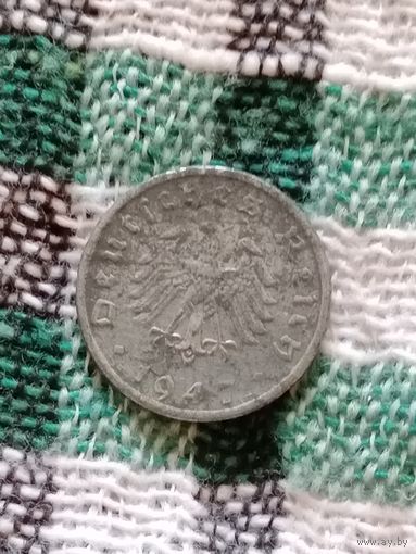 ГДР 5 пфеннигов 1947 d.   Оккупационная зона