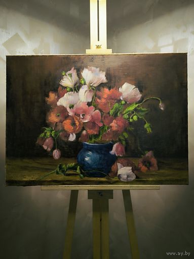Картина. Ваза с цветами.