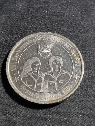 Настольная медаль ФРГ