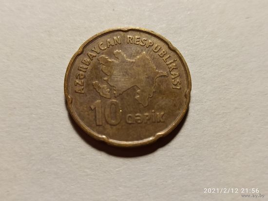 Азербайджан 10 гяпиков 2006