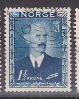 Известные люди личности Король Хокон VII  Норвегия 1946 год лот 6
