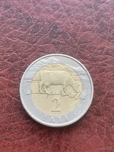 Латвия 2 лата 1999 г