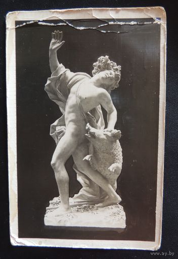 Почтовая карточка "Смерть Адониса", 1955 г.