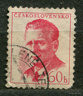 Президент Антонин Новотный. Чехословакия. 1958