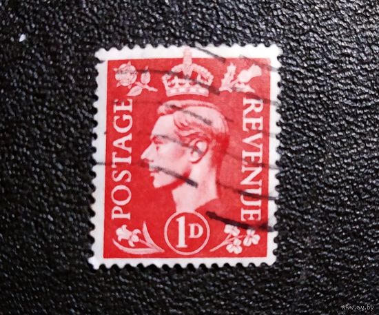 Марка Великобритания 1937-1941 г.г. Король Георг  VI
