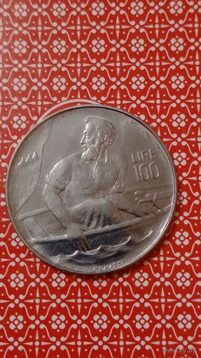 Сан Марино 100 лир 1972