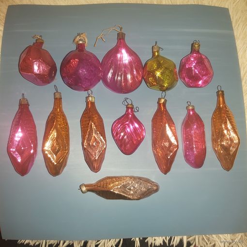 Льдинки, ёлочные игрушки