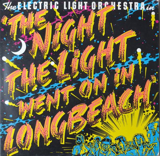 Electric Light Orchestra The Night The Light Went On In Lonbeach ( 1 press Germany 1974NM)