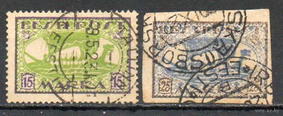 Стандартный выпуск Галера викингов Эстония 1920 год 2 марки