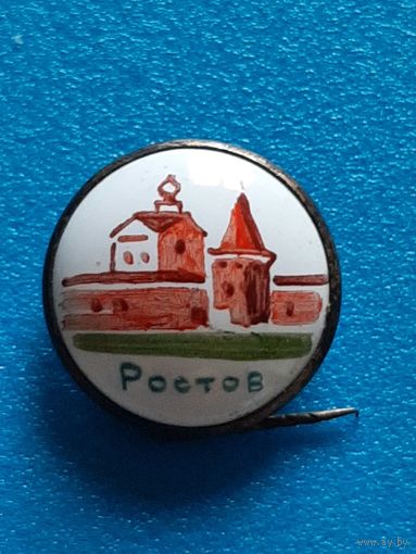 Ростов финифть латунь иголка.