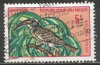 Нигер(Республика). Птица носорог. 1968г. Mi#193.