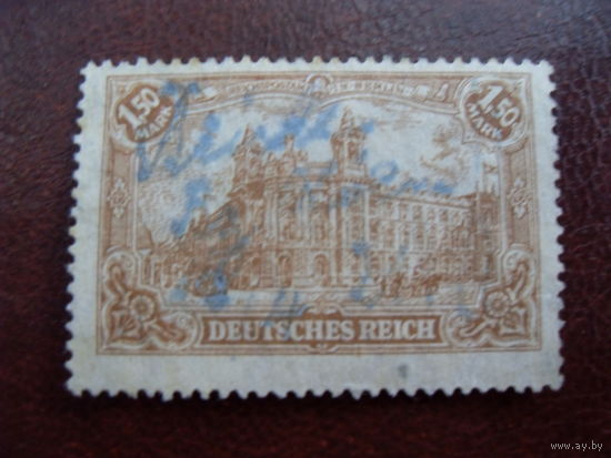 DR Mi.114  / Рейх. Германия. 1920 (Mi.-2.4 euro) Wz.1 см.описание