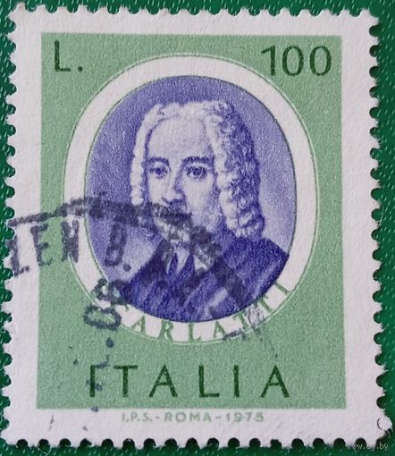 Италия 1975. Итальянский композитор Алессандро Скарлатти