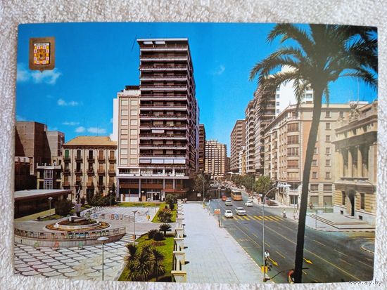 Испания, Мурсия. Площадь Санта-Исабель и проспект Хосе Антонио