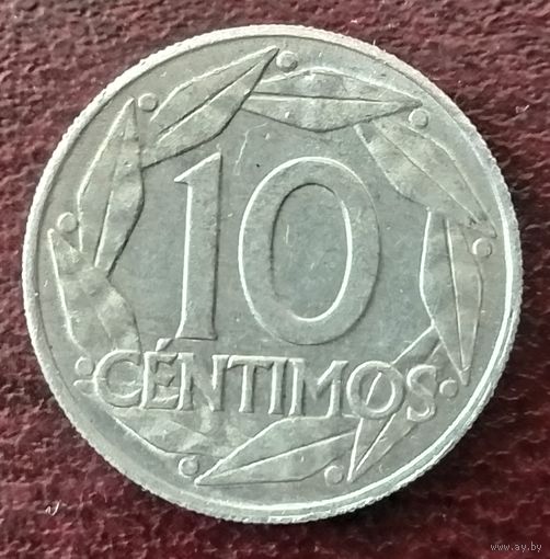 Испания 10 сентимо, 1959