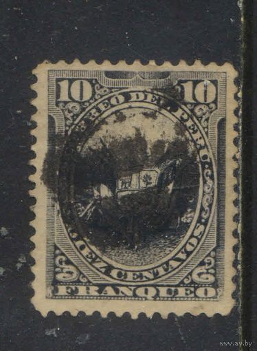 Перу 1886 Герб Стандарт #71