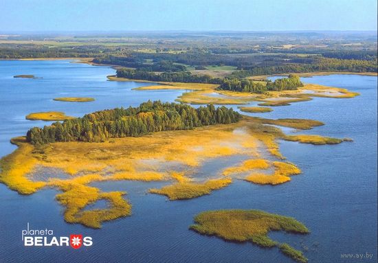Планета Беларусь 2019 открытка озеро Струсто Витебская область