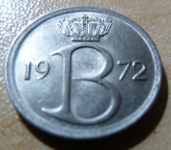 25 сентим 1972 BELGIQUE