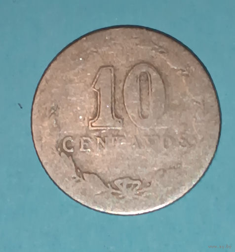 10 сентаво Аргентина, 1921