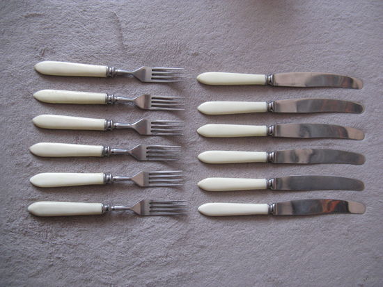 Набор вилок и ножей СССР лотом