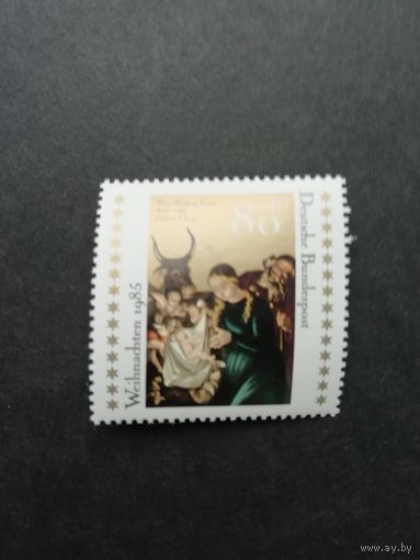 ФРГ 1985 Марка "Рождество" (чистая**) Mi.1266 каталог 1.90 евро