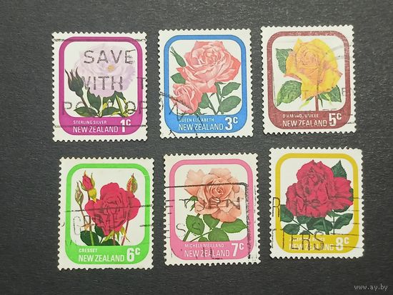 Новая Зеландия 1975-1979. Садовые Розы