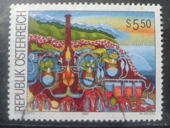 Австрия 1992 Совр. живопись