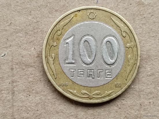 Казахстан 100 тенге, 2007г. (U-D-32)