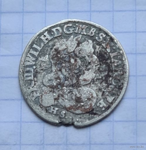 6 грош 1682 год