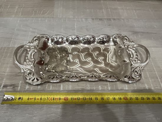 Мини поднос ( визитница) металл