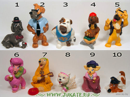 Игрушки из серии "Dog Stories"
