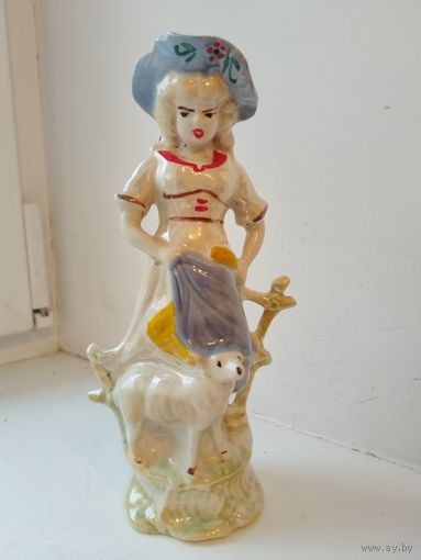 Девочка с собакой.