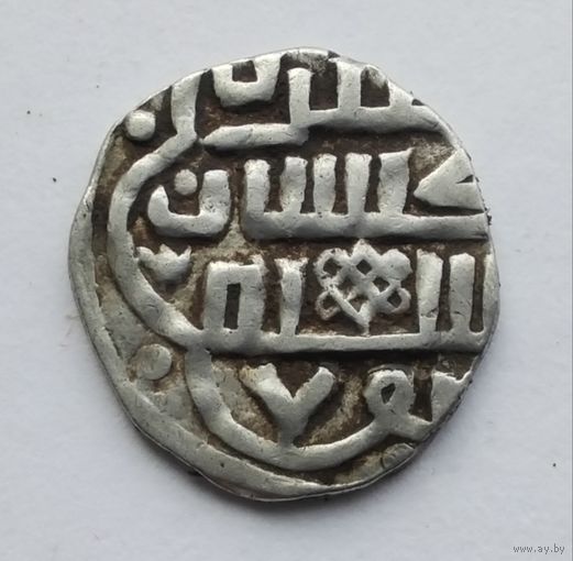 Дирхем (Данг). Золотая Орда XIII-XV вв. Джанибек 741-758 гг. х. Чекан г. Гюлистан, 753. Серебро. (1)