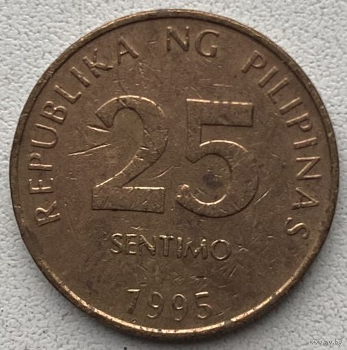 Филиппины 25 сентимо 1995 г.
