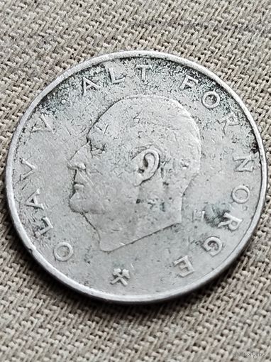 Распродажа - 1 крона 1976г.,Норвегия,Король Улаф 5