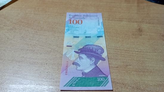 100 боливаров 18,05,2018  Венесуэлы * 77832983