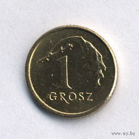 Польша, 1 грош 2000 г.