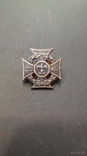 Польша. Знак. Крест польских скаутов.