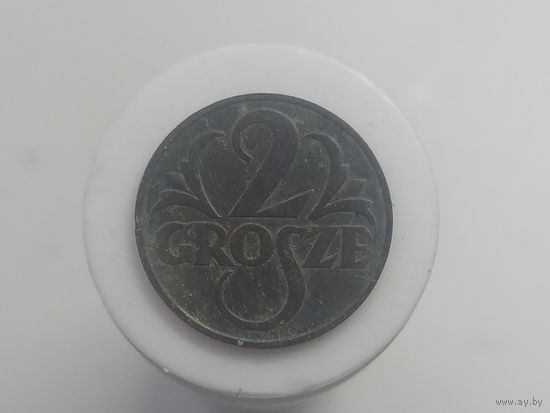 2 гроша Польша 1937 года  лот 42