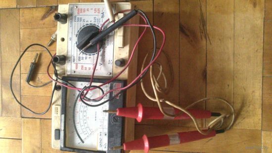 Тестер Ц4342 +двухполюсный .изм.напр.Ошим лотом.