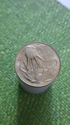 Сан-Марино 20 лир 2000 г