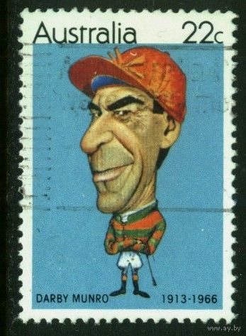 Австралия - 1981 [Mi. 741] Гашеная (AU17)