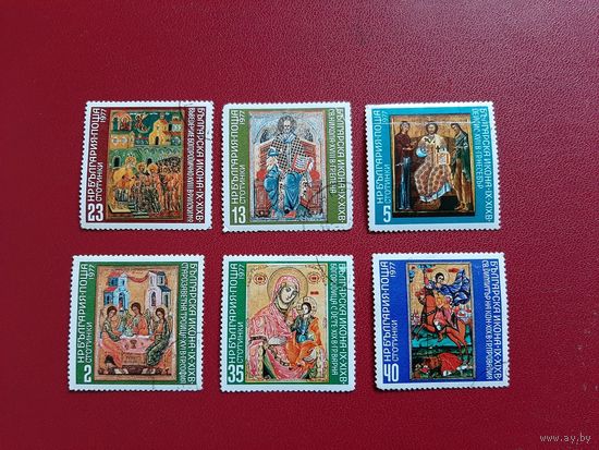 Болгарская иконопись IX - XIX ваков 1977 год Болгария